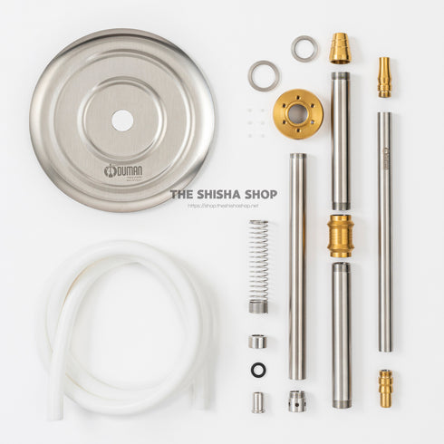ODUMAN HYBRID V2.0 HOOKAH - WHITE / オデュマン ハイブリッドV2.0-ホワイト(シーシャ本体)
